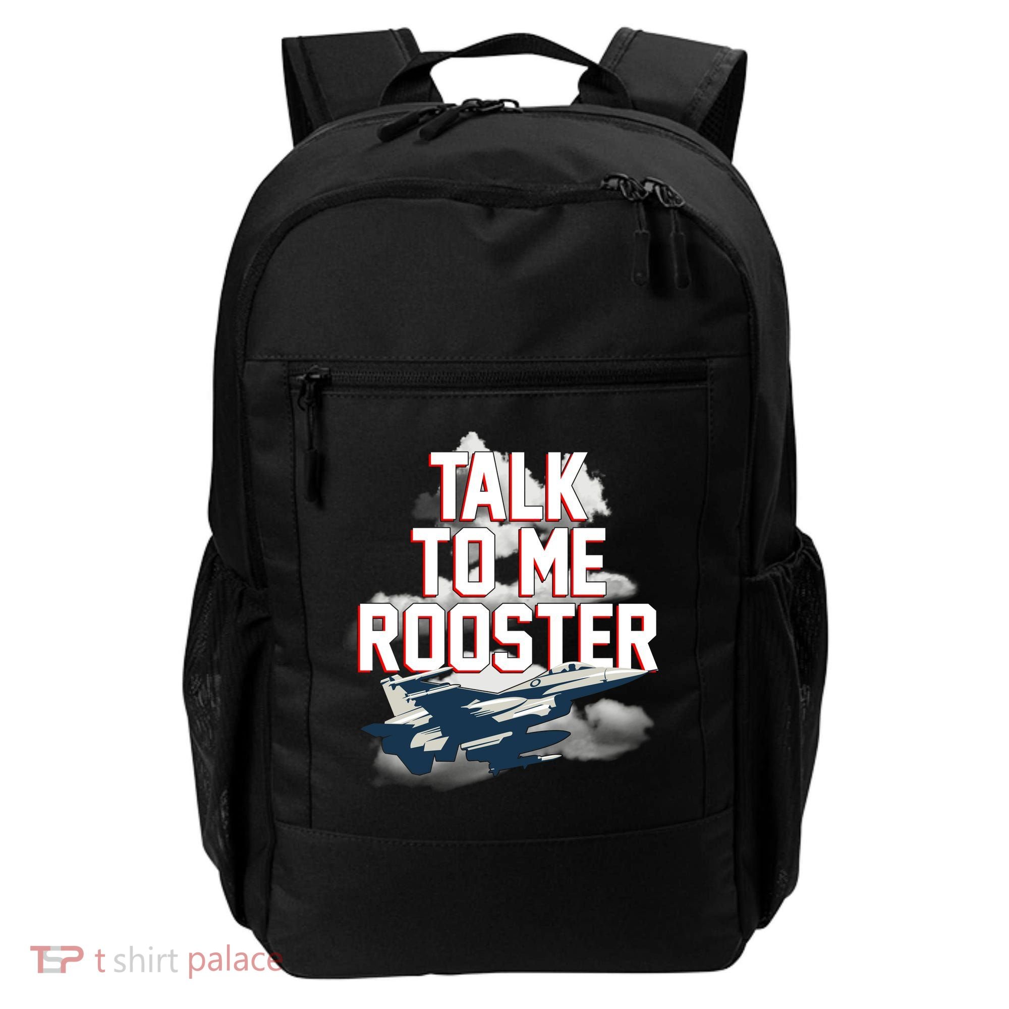 Funny Talk To Me Rooster Backpack