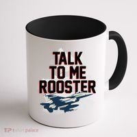 Funny Talk To Me Rooster Coffee Mug thumb 1