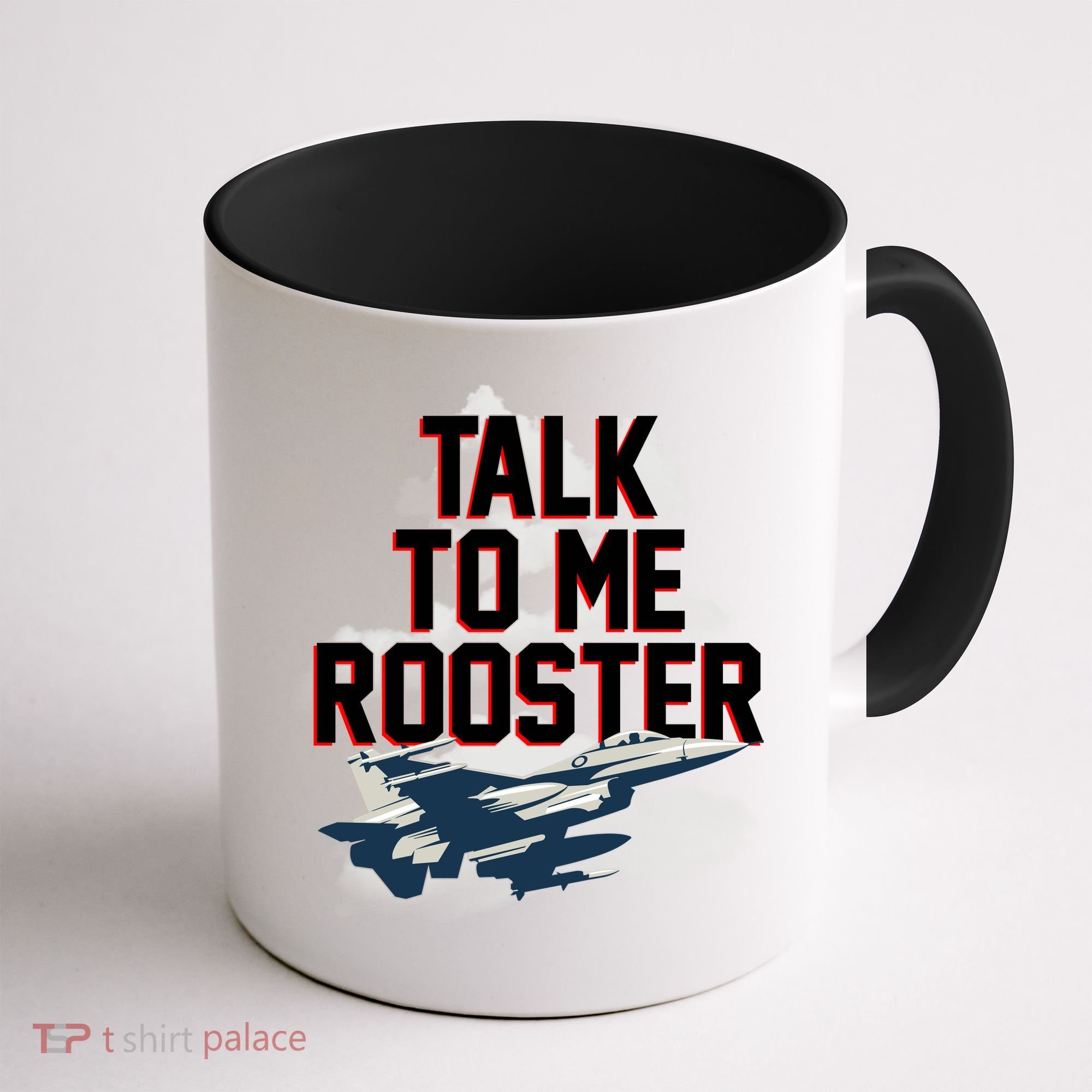 Funny Talk To Me Rooster Coffee Mug