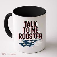 Funny Talk To Me Rooster Coffee Mug thumb 0