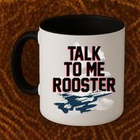 Funny Talk To Me Rooster Coffee Mug thumb 2