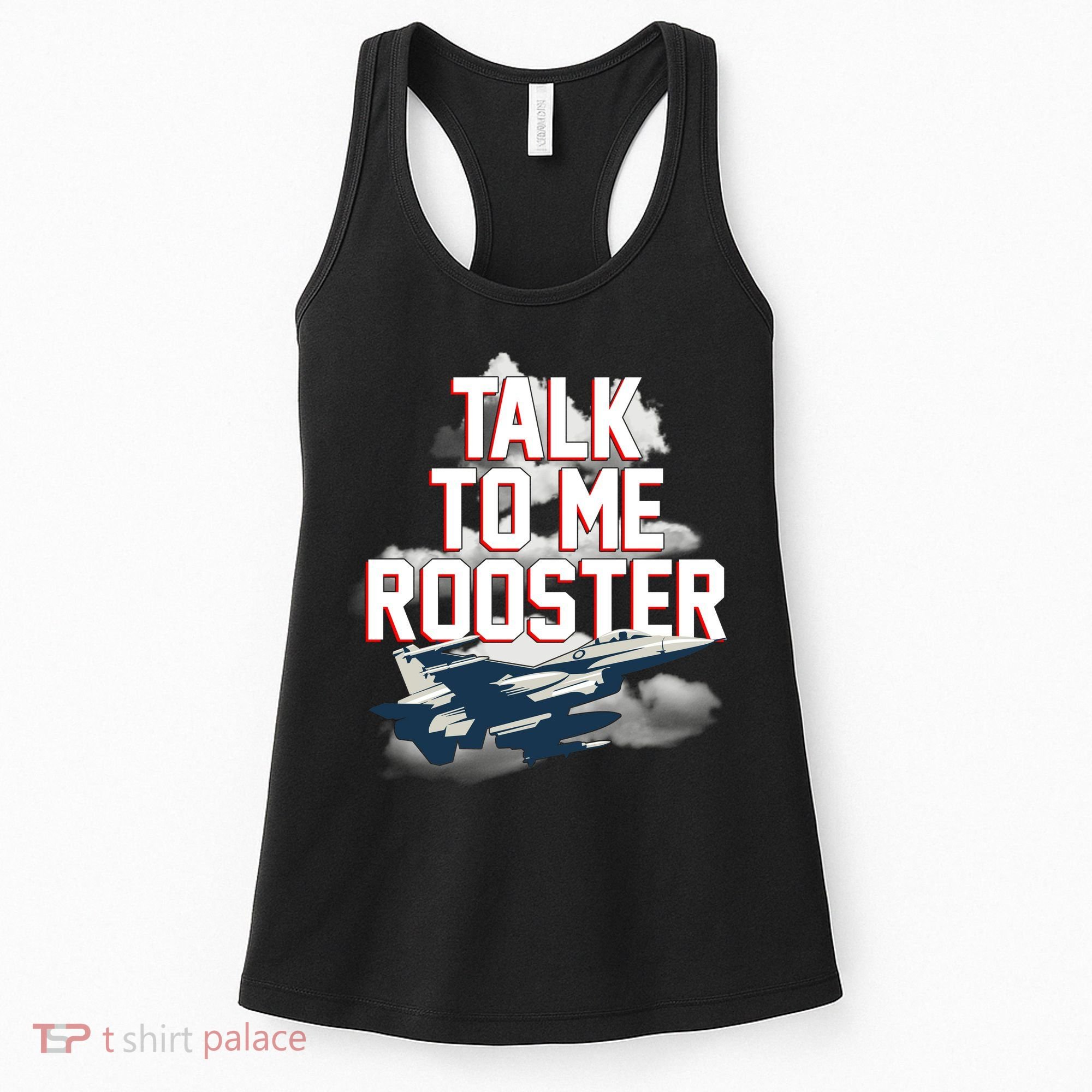 Funny Talk To Me Rooster Women's Tank Top