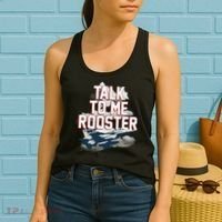 Funny Talk To Me Rooster Women's Tank Top thumb 2