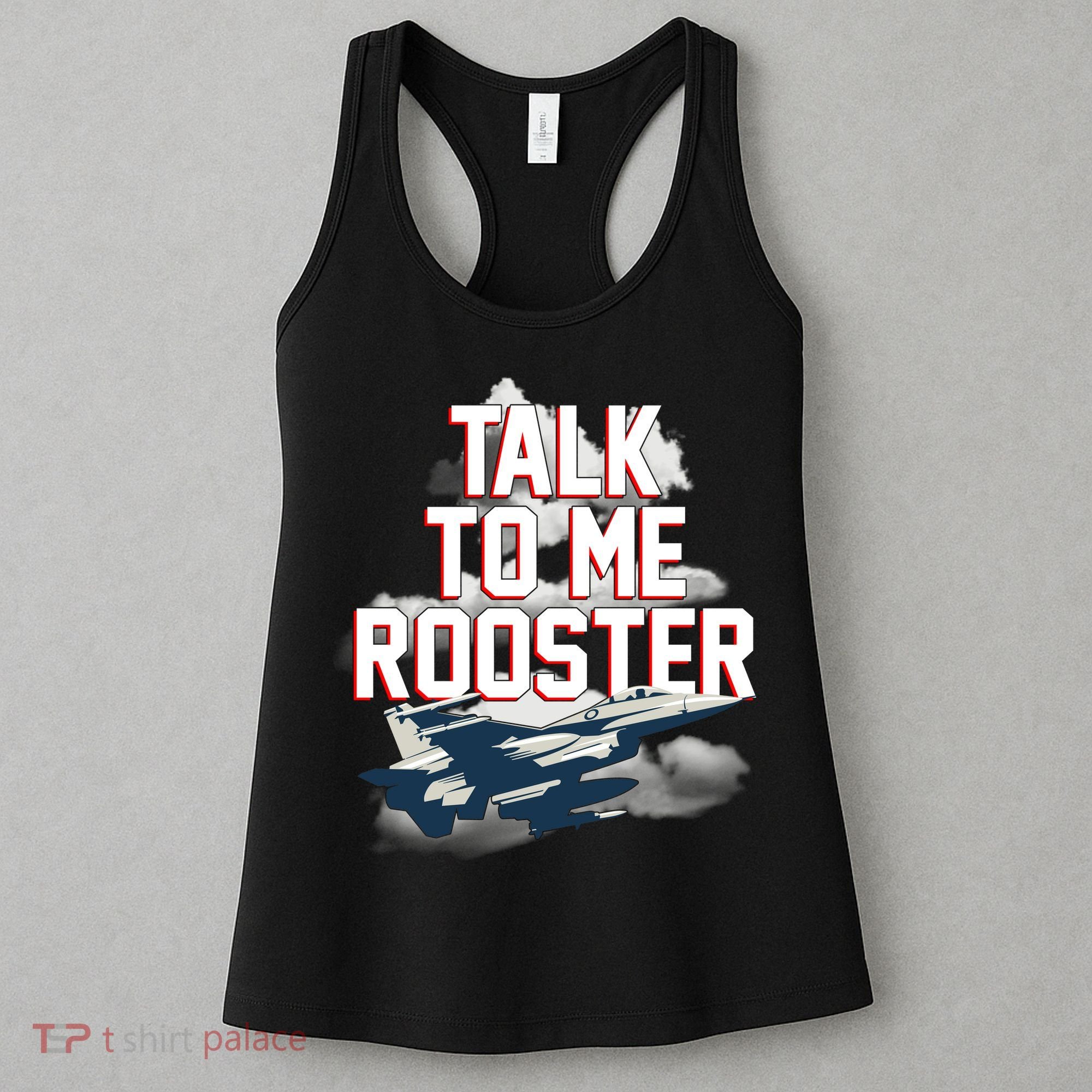 Funny Talk To Me Rooster Women's Tank Top