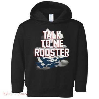 Funny Talk To Me Rooster Toddler Hoodie