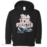 Funny Talk To Me Rooster Toddler Hoodie thumb 0