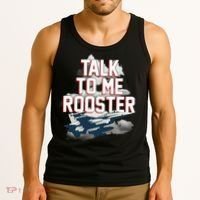 Funny Talk To Me Rooster Tank Top thumb 3