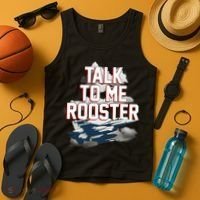 Funny Talk To Me Rooster Tank Top thumb 4