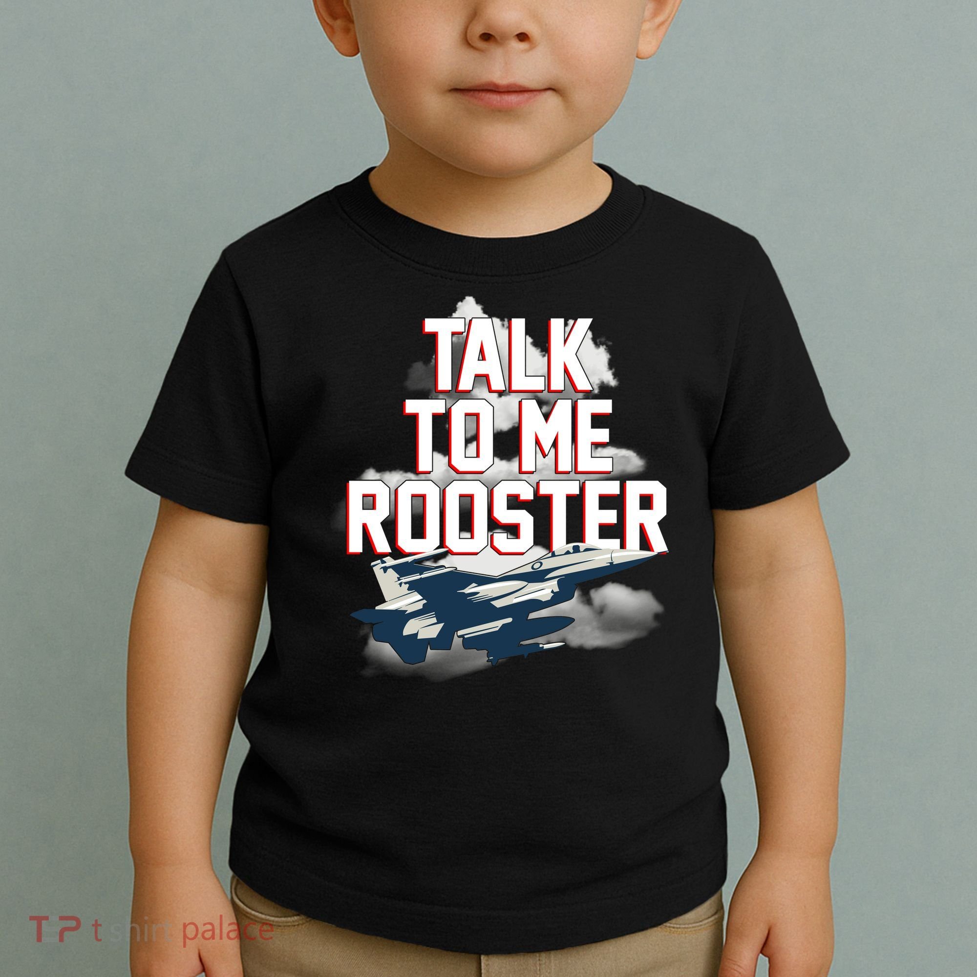 Funny Talk To Me Rooster Toddler T-Shirt