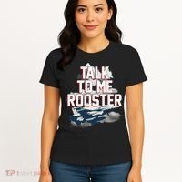 Funny Talk To Me Rooster Women's T-Shirt thumb 4