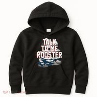 Funny Talk To Me Rooster Kids Hoodie thumb 0