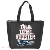 Funny Talk To Me Rooster Tote Bag thumb 0