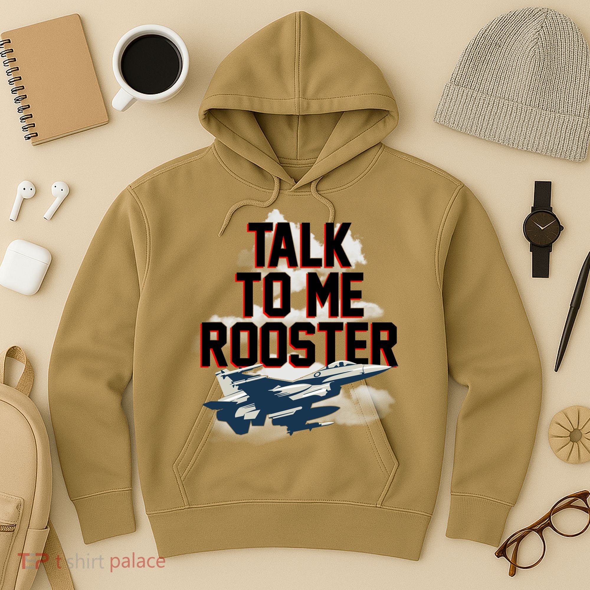 Funny Talk To Me Rooster Hoodie