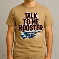 Funny Talk To Me Rooster T-Shirt thumb 3