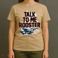 Funny Talk To Me Rooster T-Shirt thumb 4