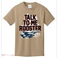 Funny Talk To Me Rooster Kids T-Shirt thumb 0