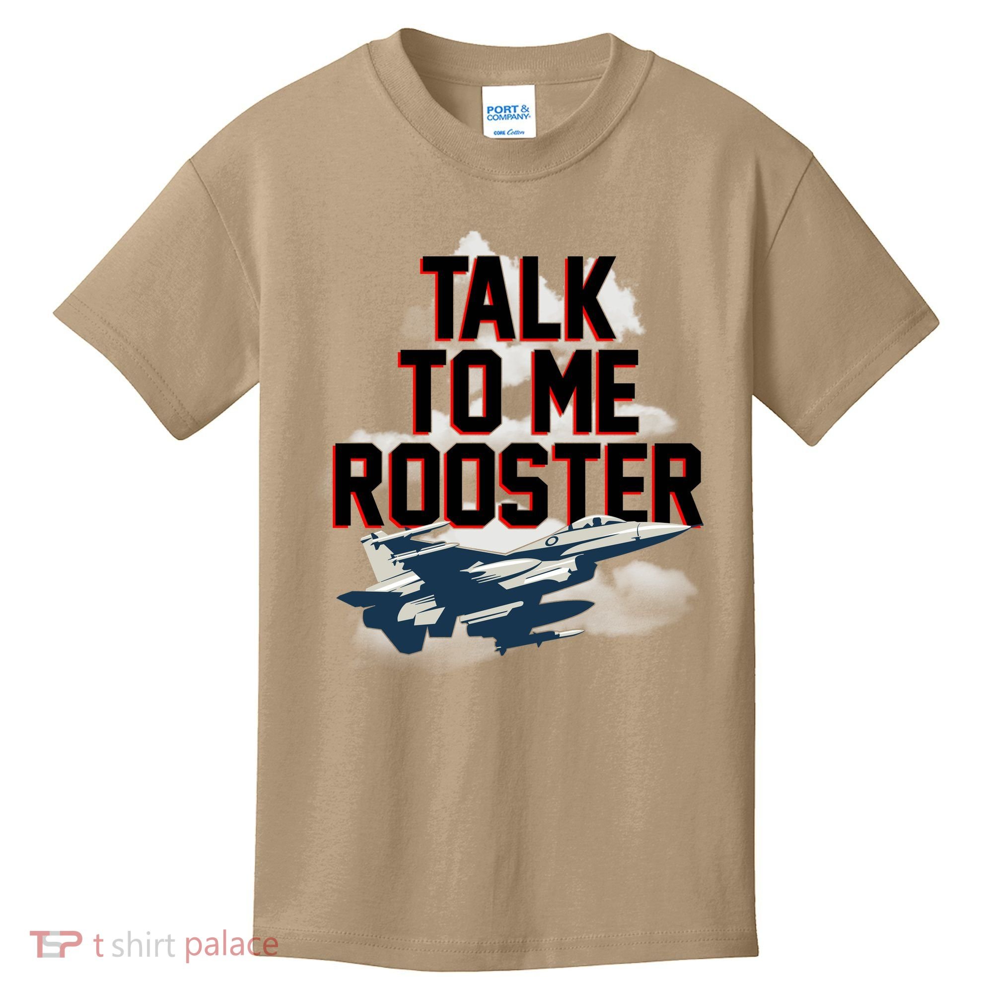 Funny Talk To Me Rooster Kids T-Shirt