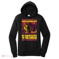 Faithful To The Cheese Japanese Horror Rat Women's Hoodie thumb 0