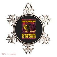 Faithful To The Cheese Japanese Horror Rat Ornament thumb 0