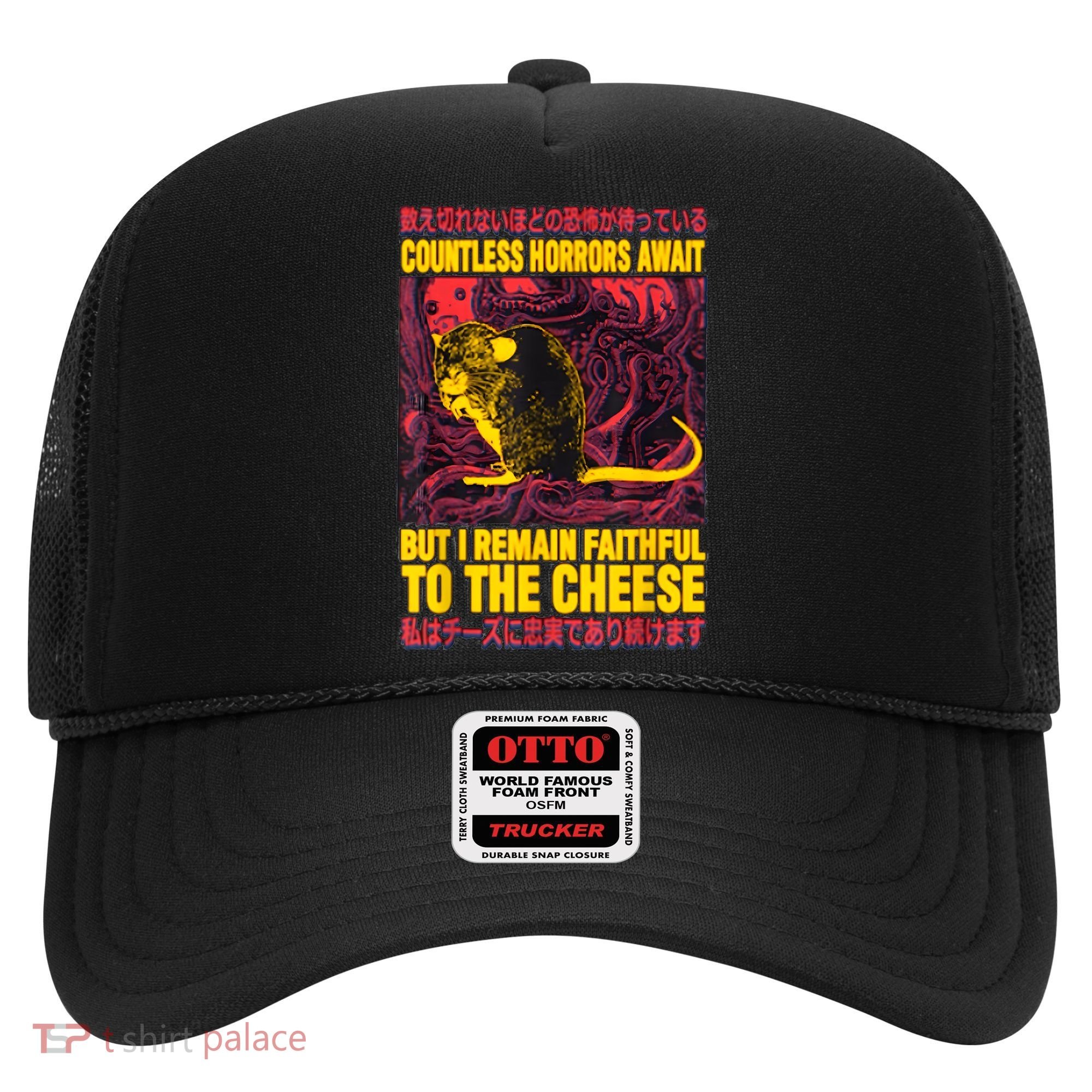 Faithful To The Cheese Japanese Horror Rat Hat