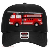 Fire Truck Trucker trailer Ladder Hat thumb 0
