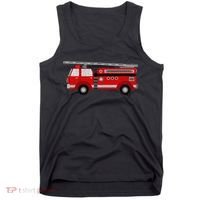 Fire Truck Trucker trailer Ladder Tank Top thumb 0