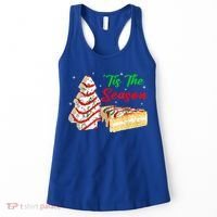 Funny Tis The Season Christmas Tree Cakes Debbie Xmas Gifts Women's Tank Top thumb 0