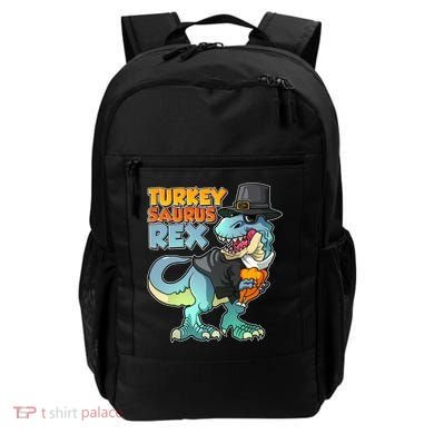 Funny Thanksgiving Turkey Saurus Rex Backpack