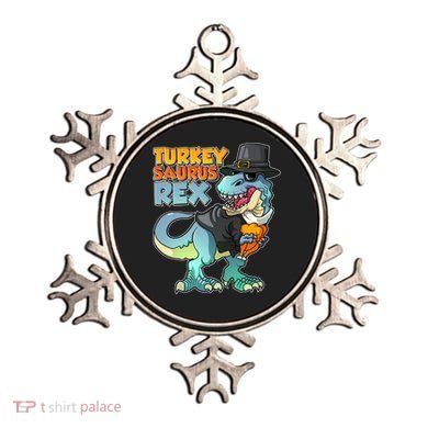 Funny Thanksgiving Turkey Saurus Rex Ornament