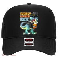 Funny Thanksgiving Turkey Saurus Rex Hat thumb 0