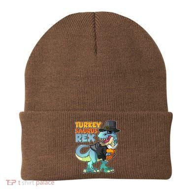 Funny Thanksgiving Turkey Saurus Rex Beanie