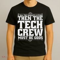 Funny Theater Tech Crew Stage Crew T-Shirt thumb 3