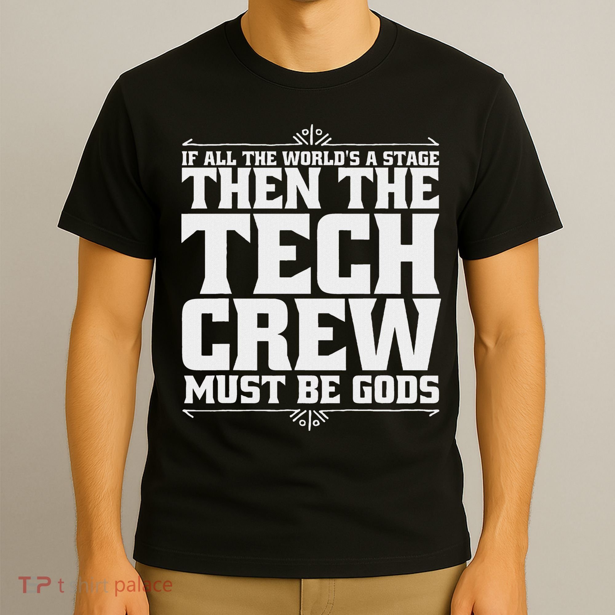 Funny Theater Tech Crew Stage Crew T-Shirt