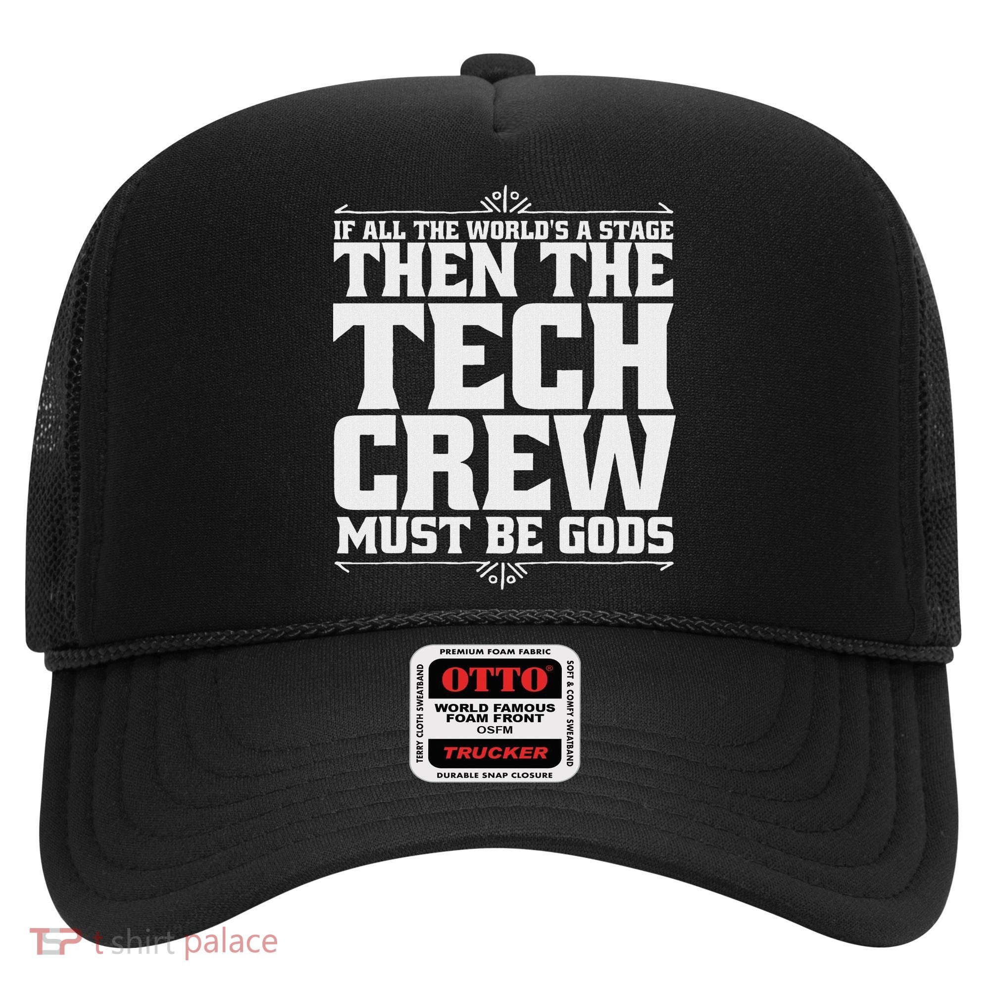 Funny Theater Tech Crew Stage Crew Hat