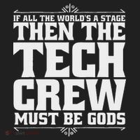 Funny Theater Tech Crew Stage Crew Hat thumb 2