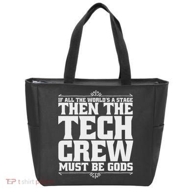 Funny Theater Tech Crew Stage Crew Tote Bag