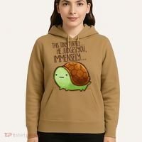 Funny This Tiny Turtle... He Judges You, Immensely. Hoodie thumb 5