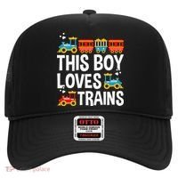 Funny Train This Boy Loves Trains Hat thumb 0