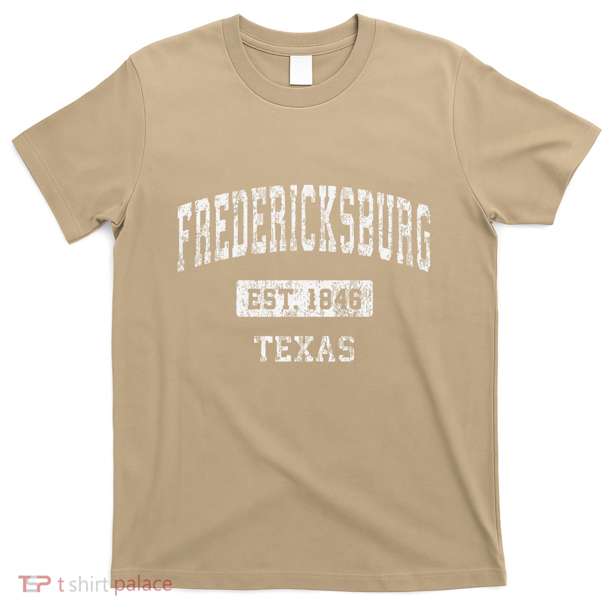Fredericksburg Texas Tx Vintage Established T-Shirt