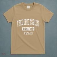 Fredericksburg Texas Tx Vintage Established T-Shirt thumb 5