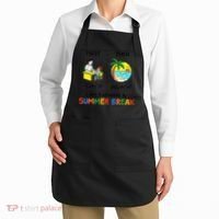 First Teach Then Beach Im Earning A Summer Break Teacher Apron thumb 2