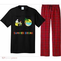 First Teach Then Beach Im Earning A Summer Break Teacher Pajama Set thumb 0