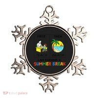 First Teach Then Beach Im Earning A Summer Break Teacher Ornament thumb 0