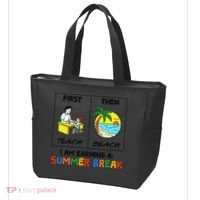 First Teach Then Beach Im Earning A Summer Break Teacher Tote Bag thumb 3