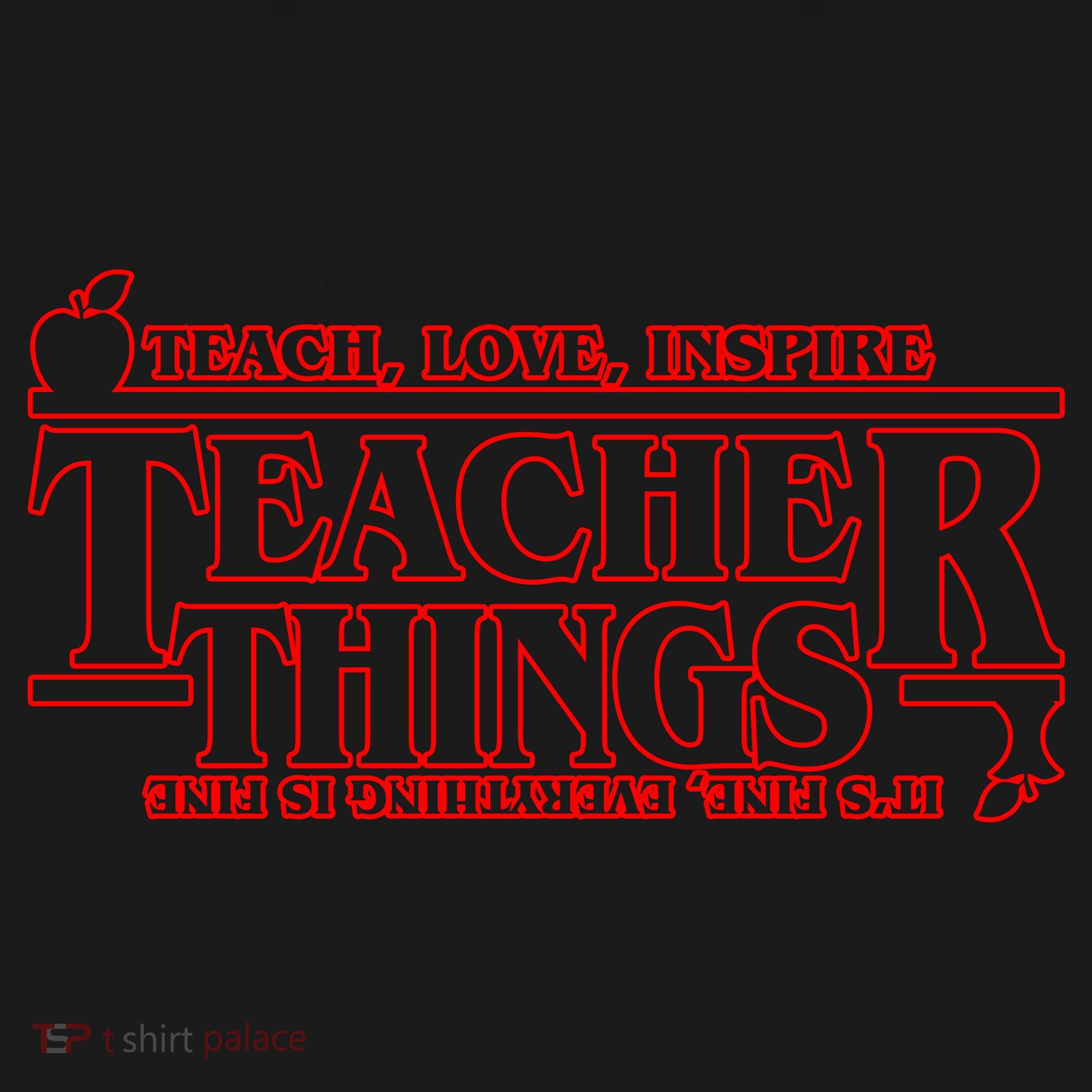 Funny Teacher Things Teach Love Inspire Bucket Hat