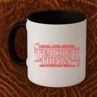 Funny Teacher Things Teach Love Inspire Coffee Mug thumb 2