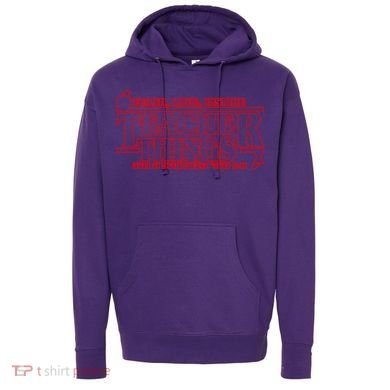 Funny Teacher Things Teach Love Inspire Hoodie