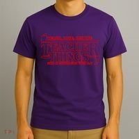 Funny Teacher Things Teach Love Inspire T-Shirt thumb 3