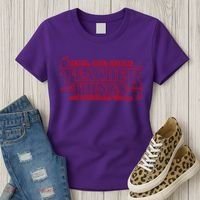 Funny Teacher Things Teach Love Inspire Women's T-Shirt thumb 3