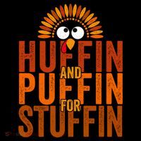 Funny Turkey Trot Huffin And Puffin For Stuffin Coffee Mug thumb 5